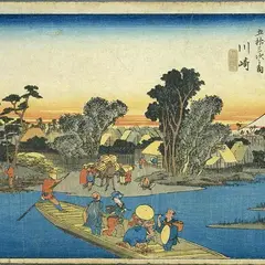 明治天皇六郷渡御碑