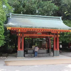 氷川神社 手水舎
