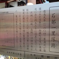 石部一里塚跡