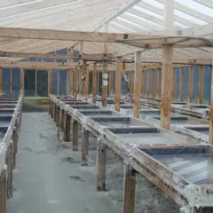田野町完全天日塩製塩体験施設