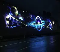 未来都市銀河地球鉄道壁画の写真・動画_image_322882
