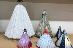 和傘の技術でランプシェード製作体験