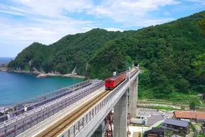 眺め最高！空の駅がある　JR餘部駅
