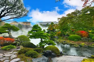 島根県　神在月の出雲大社参拝・美しい庭園巡り