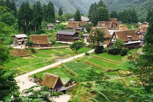 世界遺産 白川郷と。
