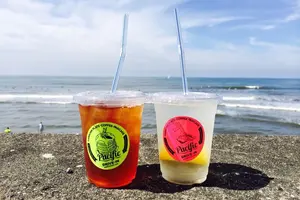 江の電でも行けるけど…2人で歩こう？海を横目に歩くデート♡