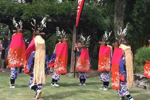 宇和島、八ツ鹿踊り