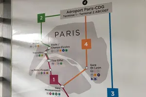 トランジット、パリ。