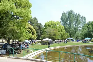 服部緑地でまったりピクニック