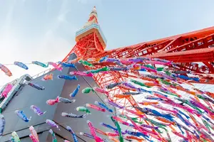 東京タワーこいのぼりとBEER祭2023 芝公園と増上寺パワースポットめぐり
