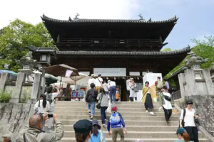 金刀比羅宮に立ち寄り、四国八十八ヶ所満願を目指す旅