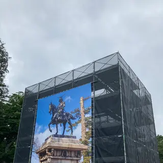 伊達政宗騎馬像