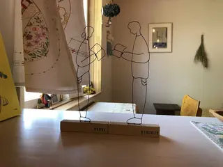 月とビスケット.