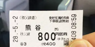 日帰り:秩父大満喫(秩父華厳の滝~羊山公園)と電車とバスと散歩