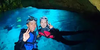 大人気★青の洞窟シュノーケリング&SUP体験