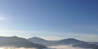 高松空港からUB1ウマバーへ〜うどん、山、川、温泉、雲の上