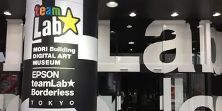 お台場デート！チームラボ デジタルアートミュージアム