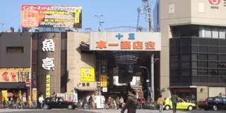 繁華街・十三の夜と三津屋のヤカーリング