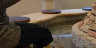 御徒町で足湯カフェ