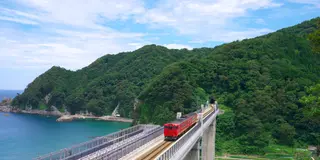 眺め最高！空の駅がある　JR餘部駅