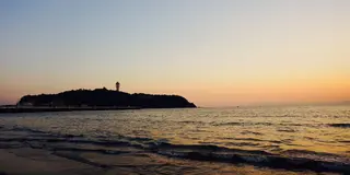 【片瀬江の島】駅から3分。江の島、富士山、烏帽子岩を望む絶景スポット