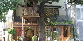 有栖川公園周辺でのんびりする