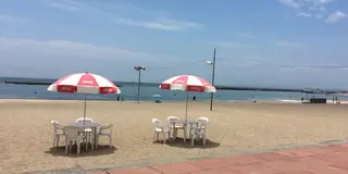 夏ナツ須磨ビーチを家族でゆっくり楽しみましょうね〜