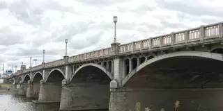 季節の花を見ながら武庫川散歩