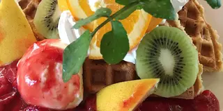 【柏市☆お花見&ワッフル散歩&温泉】