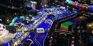 イルミネーションを中心に楽しむハウステンボス