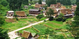 世界遺産 白川郷と。