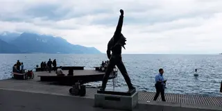 【完全地図反映版】クイーンのフレディ・マーキュリー最後の歌声を収録！スイスレマン湖畔のモントルーへ