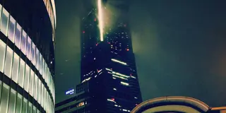 ランドマークタワーとスカイガーデン