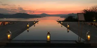 【なんと！これで１日】夕陽のベラビスタリゾートへ向かう福山から鞆の浦、充実の歴史旅