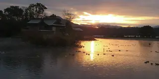 隠れた名所？冬の上益城で絶景巡り
