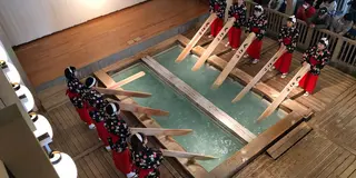 草津の温泉はあっついからね