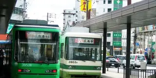 公共交通機関で巡る🐻初めての広島