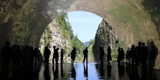 アートと新潟の絶景を巡る！〜越後妻有里山現代美術館キナーレ・清津峡渓谷トンネル・星峠の棚田〜