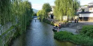 京都、高瀬川、白川、賀茂川を自転車で巡る。