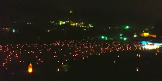 ホタルかがり火まつり／秩父・寺坂棚田