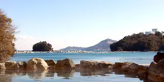鳥羽志摩の絶景 朝日を見る露天風呂