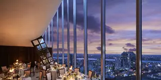 景色抜群のパーティー会場