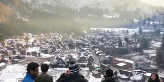 温泉に入る目的で世界遺産白川郷まで行ってみた