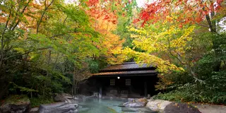 ＃おぐに疎サエティ【Onsen：露天風呂】