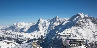 【スイス🇨🇭】映画007のロケ地シルトホルンからアルプスの名峰を拝む