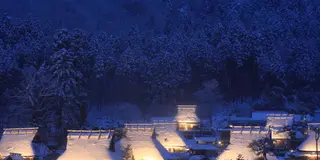 2019 Kyoto Miyama Snow Lantern Festival