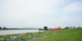 自転車で赤羽・岩淵水門へ！河原で珈琲を淹れる！