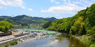 秋川でバーベキューをしながら自然に癒されよう！