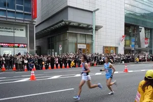 主に都内で箱根駅伝を観戦 (復路)