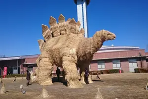 古代蓮の里 わらアート＆田んぼアート
